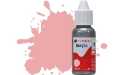 Humbrol 57 14ml Acrylic Matt Pink Paint Dropper Bottle