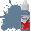 Humbrol 157 14ml Acrylic Matt Azure Blue Paint Dropper Bottle