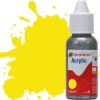 Humbrol 99 14ml Acrylic Matt Lemon Paint Dropper Bottle