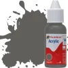 Humbrol 31 14ml Acrylic Matt Slate Grey Paint Dropper Bottle