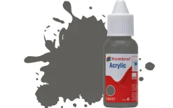 Humbrol 31 14ml Acrylic Matt Slate Grey Paint Dropper Bottle
