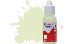 Humbrol 90 14ml Acrylic Matt Beige Green Paint Dropper Bottle