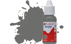 Humbrol 246 14ml Acrylic Matt RLM 75 Grauviolett Paint Dropper Bottle