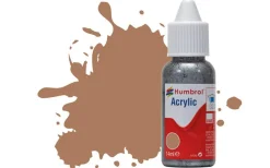 Humbrol 118 14ml Acrylic Matt US Tan Paint Dropper Bottle