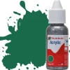 Humbrol 30 14ml Acrylic Matt Dark Green Paint Dropper Bottle