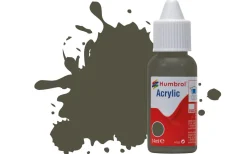 Humbrol 253 14ml Acrylic Matt RLM 83 Dunkel-Grun Paint Dropper Bottle