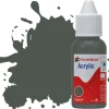 Humbrol 244 14ml Acrylic Matt RLM 73 Grun Paint Dropper Bottle
