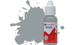 Humbrol 167 14ml Acrylic Matt Barley/Camouflage Grey Paint Dropper Bottle