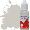 Humbrol 28 14ml Acrylic Matt Camouflage Grey Paint Dropper Bottle
