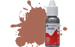 Humbrol 113 14ml Acrylic Matt Rust Paint Dropper Bottle