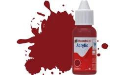 Humbrol 133 14ml Acrylic Satin Brown Dropper Bottle