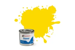 Humbrol 69 14ml Enamel Gloss Yellow Paint Tinlet