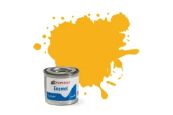 Humbrol 154 14ml Enamel Matt Insignia Yellow Paint FS3353