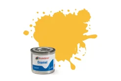 Humbrol 24 14ml Enamel Matt Trainer Yellow Paint Tinlet