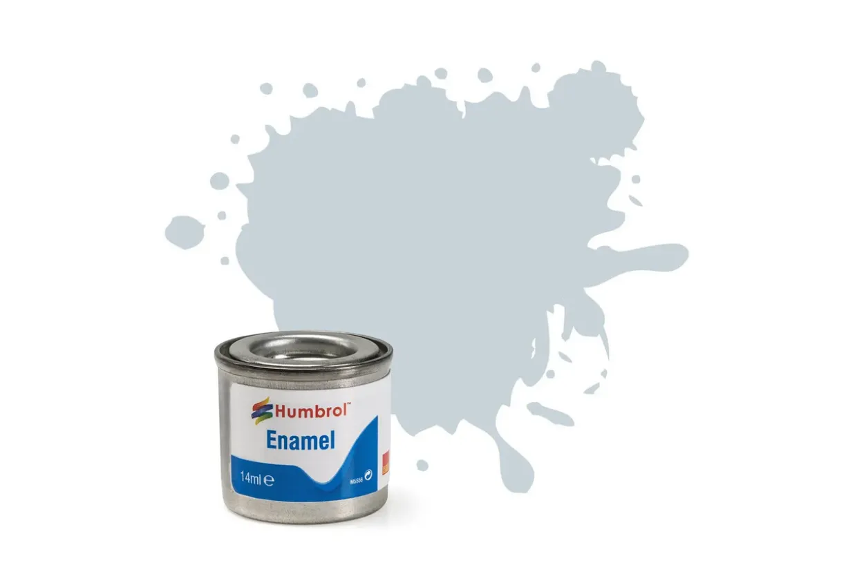 Humbrol 27002 14ml Enamel Metalcote Polished Aluminium Paint