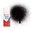 Humbrol 85 Satin Black 150ml Acrylic Spray Paint