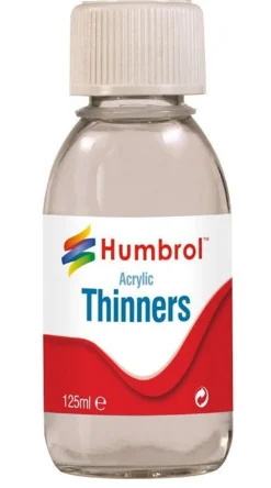 Humbrol Acrylic Thinners Bottle 125ml