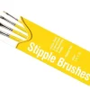 Humbrol Brush Pack Stipple Natural Hair Brushes