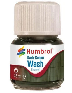 Humbrol Enamel Wash Dark Green 28ml