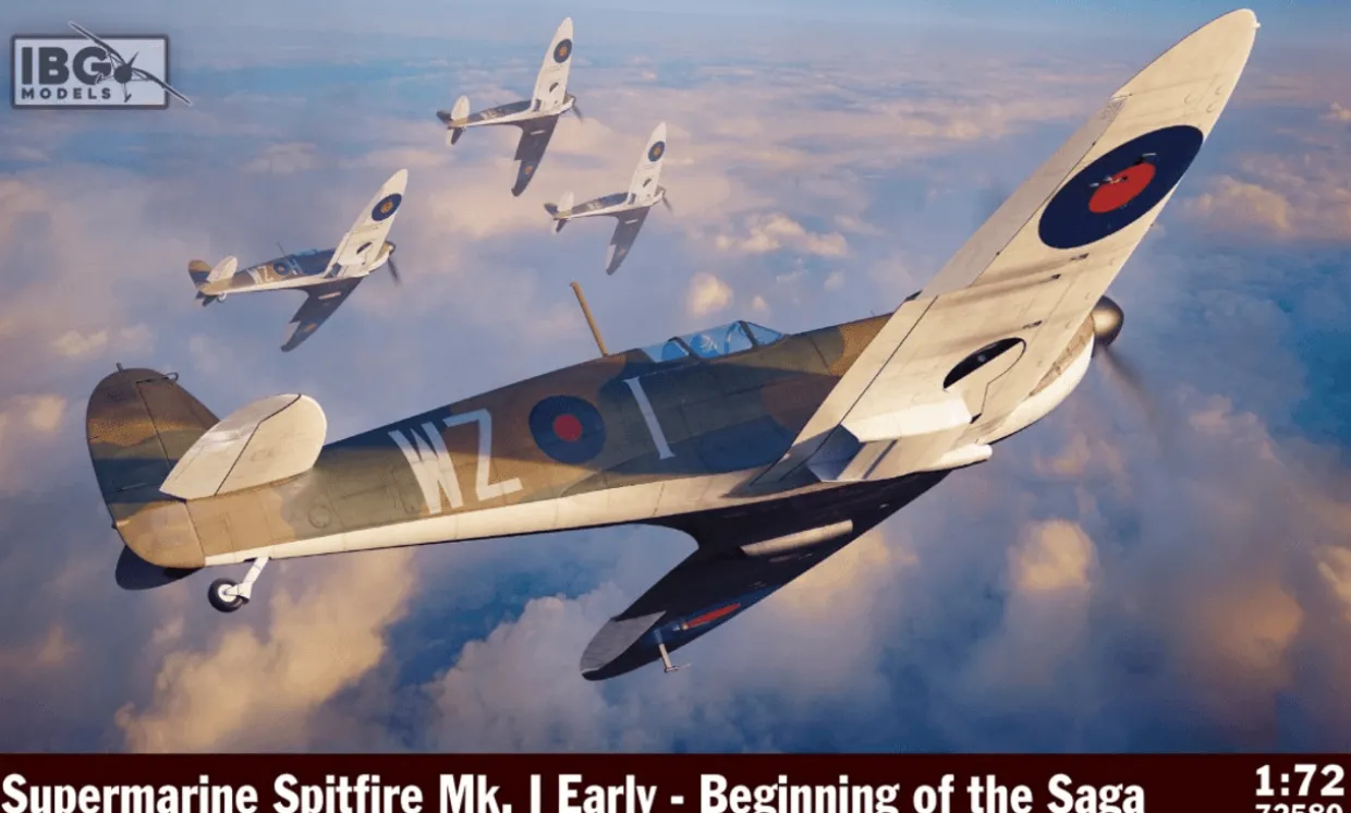 IBG 1/72 Supermarine Spitfire Mk.I Early Production (Beginning of the Saga)