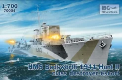 IBG Models 1/700 HMS Badsworth 1941 Hunt II Class Escort
