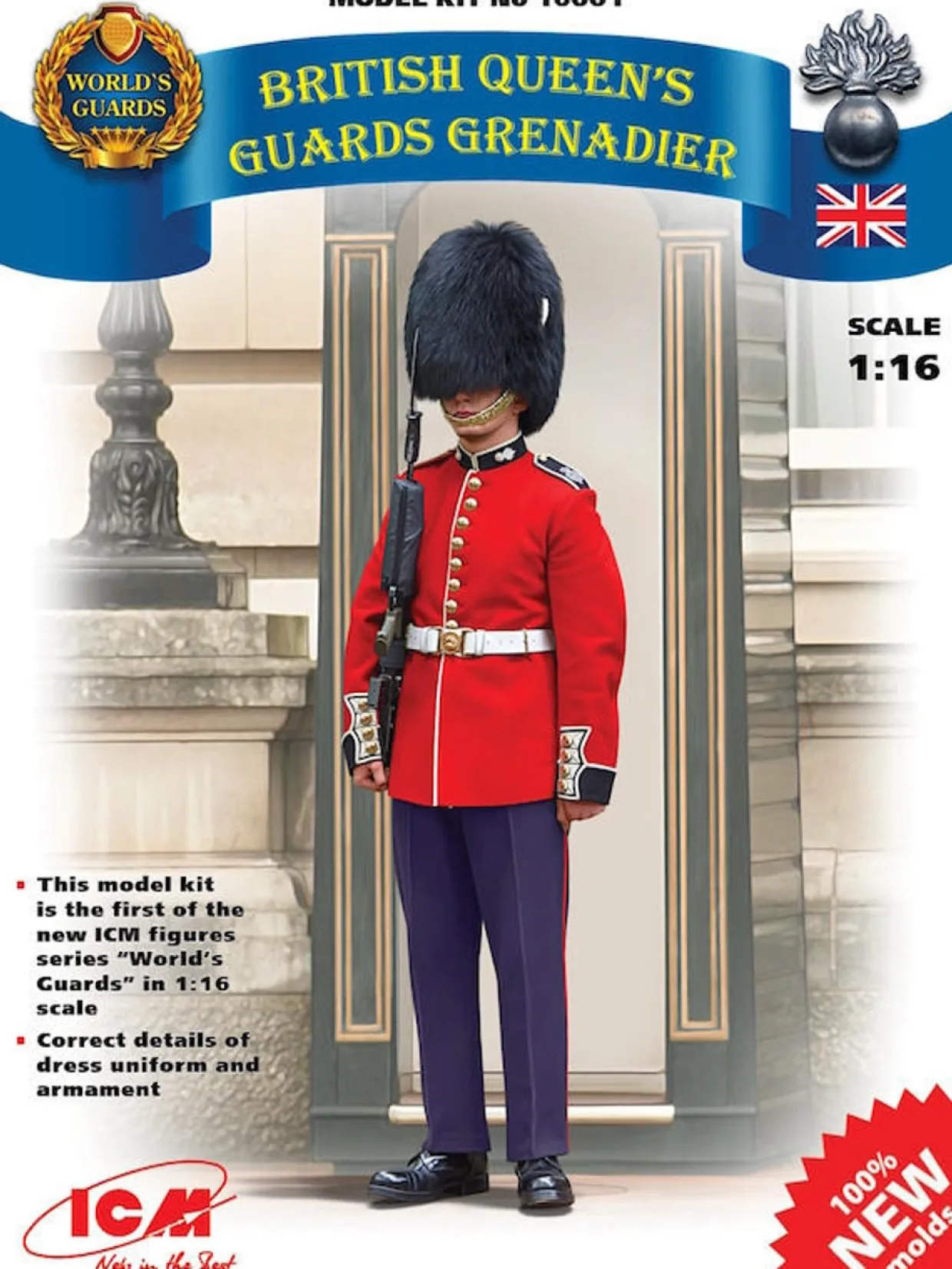 ICM 1/16 British Queen's Guards Grenadier