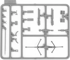 ICM 1/35 British Vickers Machine Gun Model Kit