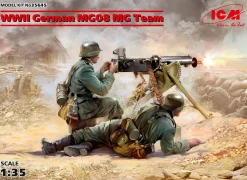 ICM 1/35 German MG08 MG Team 2 figures