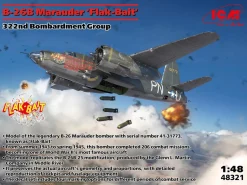 ICM 1/48 Martin B-26B Marauder 'Flak Bait'. 322nd Bombardment Group
