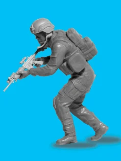ICM 1/24 SWAT Team 4 Figures