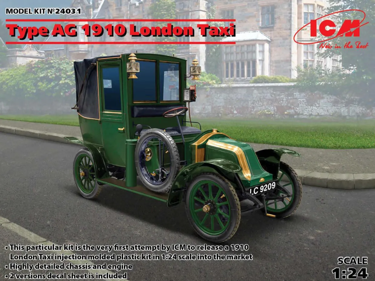 ICM 1/24 Type AG 1910 London Taxi