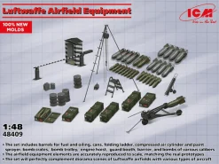 ICM 1/48 WWII Luftwaffe Airfield Equipment