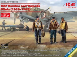 ICM 1/48 WWII RAF Bomber and Torpedo Pilots 1939-1945