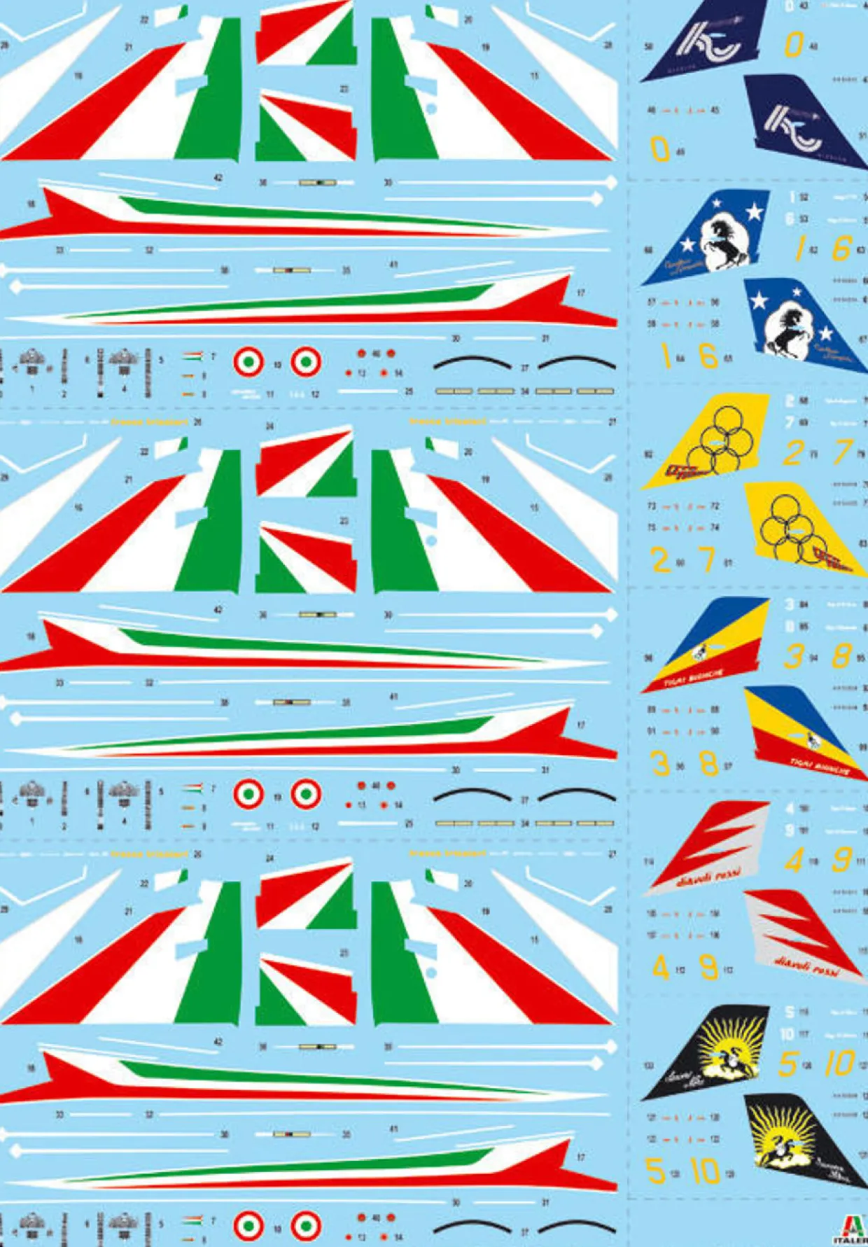 Italeri 1/72 Aermacchi MB-339 60th P.A.N. Anniversary