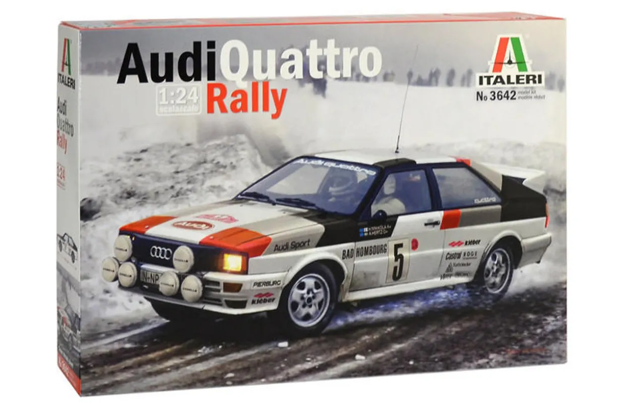 Italeri 1/24 Audi Quattro Rally