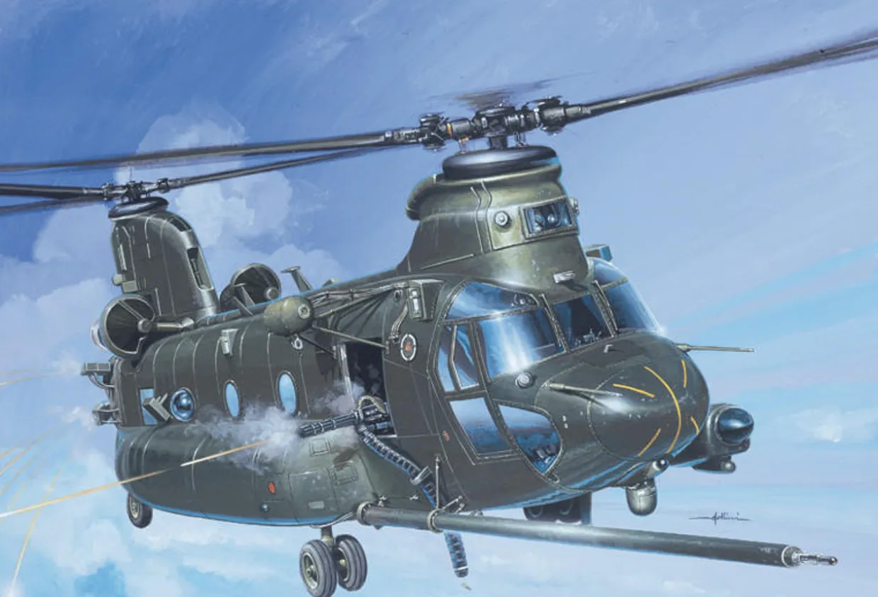 Italeri 1/72 Boeing MH-47E SOA Chinook