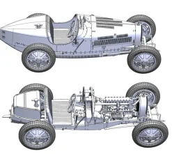 Italeri 1/12 Bugatti Type 35B