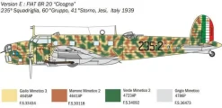 Italeri 1/72 Fiat BR.20 Cicogna