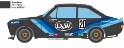 Italeri 1/24 Ford Escort Zakspeed Model Kit