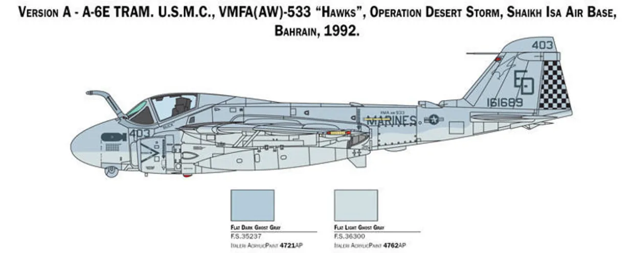 Italeri 1/72 Grumman A-6E TRAM Intruder