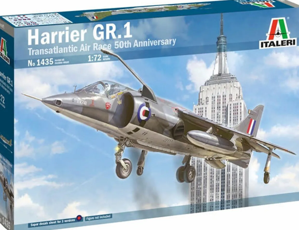Italeri 1/72 Hawker Siddeley Harrier GR.1 Transatlantic Air Race 50th