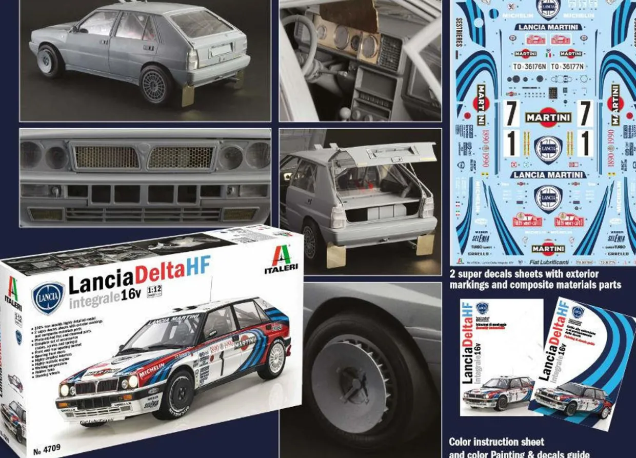 Italeri 1/12 Lancia Delta HF Intergrale