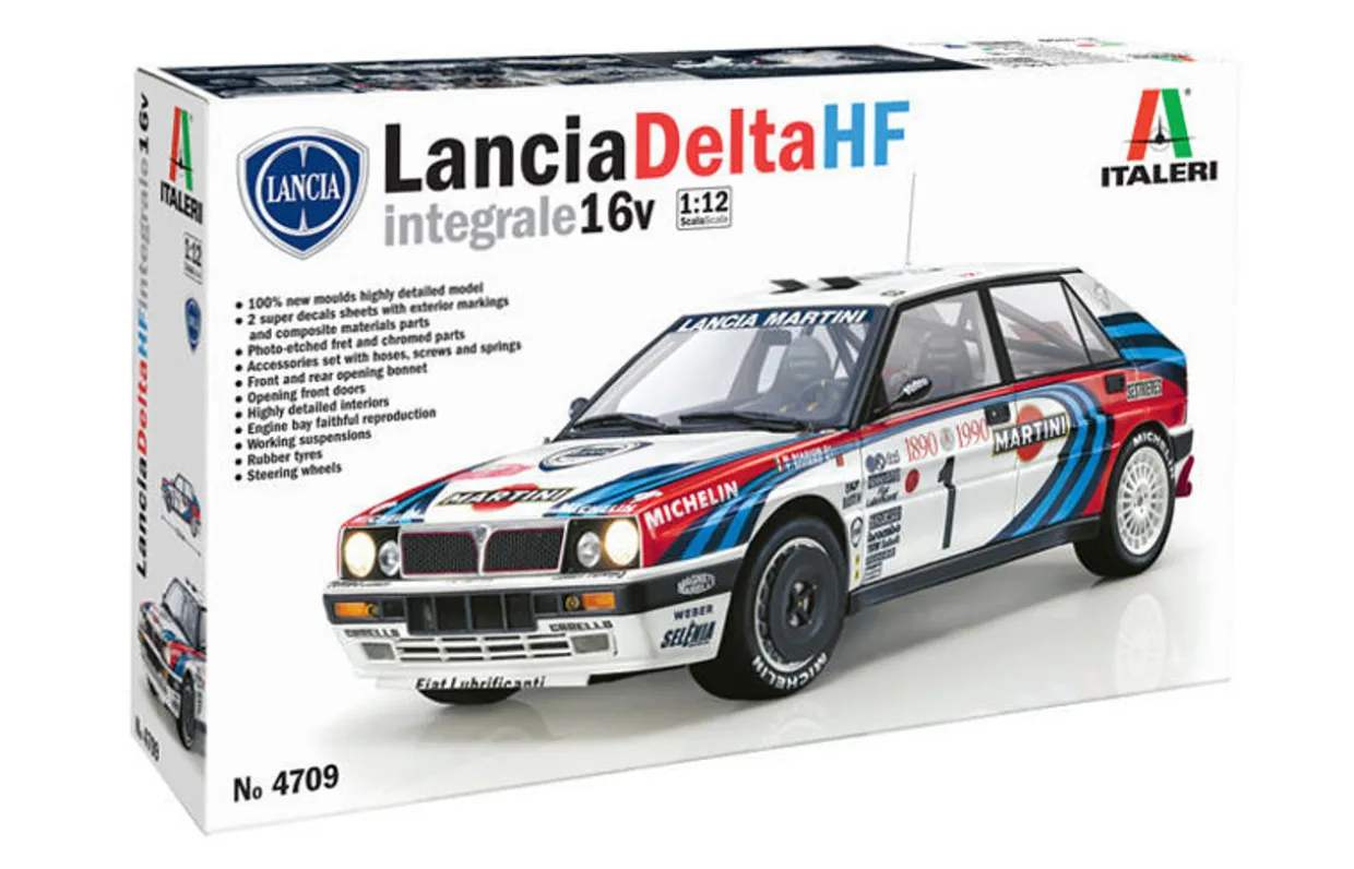 Italeri 1/12 Lancia Delta HF Intergrale