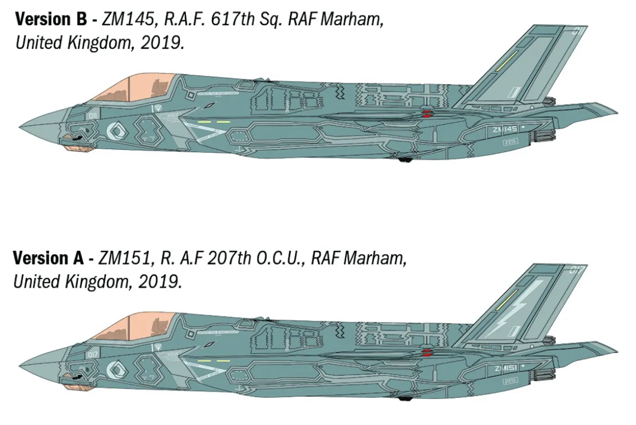 Italeri 1/48 Lockheed Martin F-35B Lightning II Model Kit