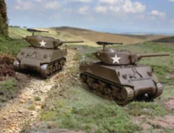 Italeri 1/72 M4A3 E2 Jumbo Fast Assembly Model Kit