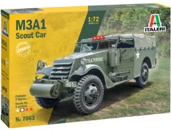 Italeri 1/72 M3A1 Scout Car Model Kit