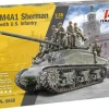 Italeri 1/35 M4A1 Sherman with US Infantry