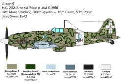 Italeri 1/32 Macchi MC.202 Folgore Model Kit