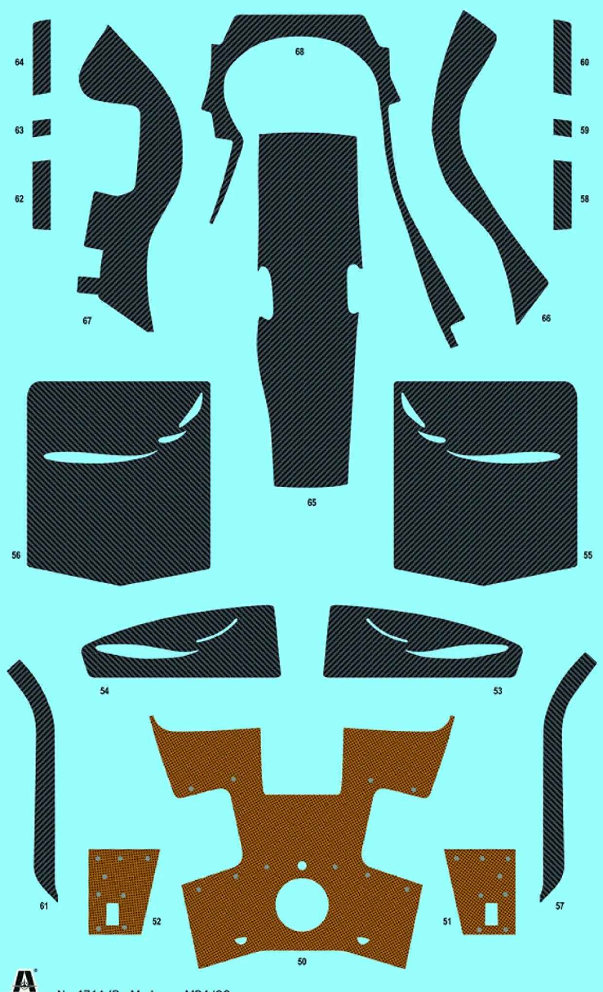 Italeri 1/12 McLaren MP4/2C Prost Rosberg