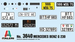 Italeri 1/24 Mercedes-Benz G 230